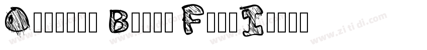 Outback Brush Font I字体转换